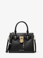 MICHAEL KORS Hamilton Satchel Bag in Black