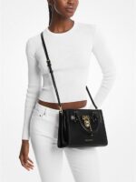 MICHAEL KORS Hamilton Satchel Bag in Black