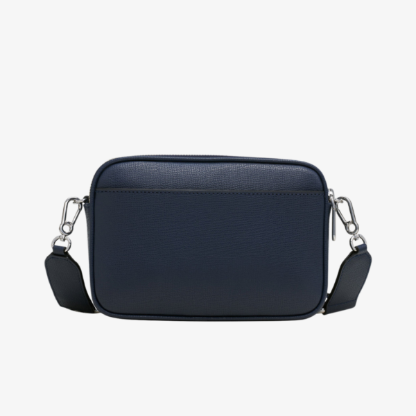 KARL LAGERFELD Maybelle Duo Corner Camera Crossbody Bag in Navy