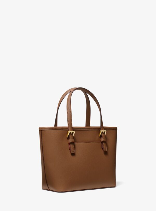 MICHAEL KORS Jet Set Travel Small Tote Bag in Luggage brown