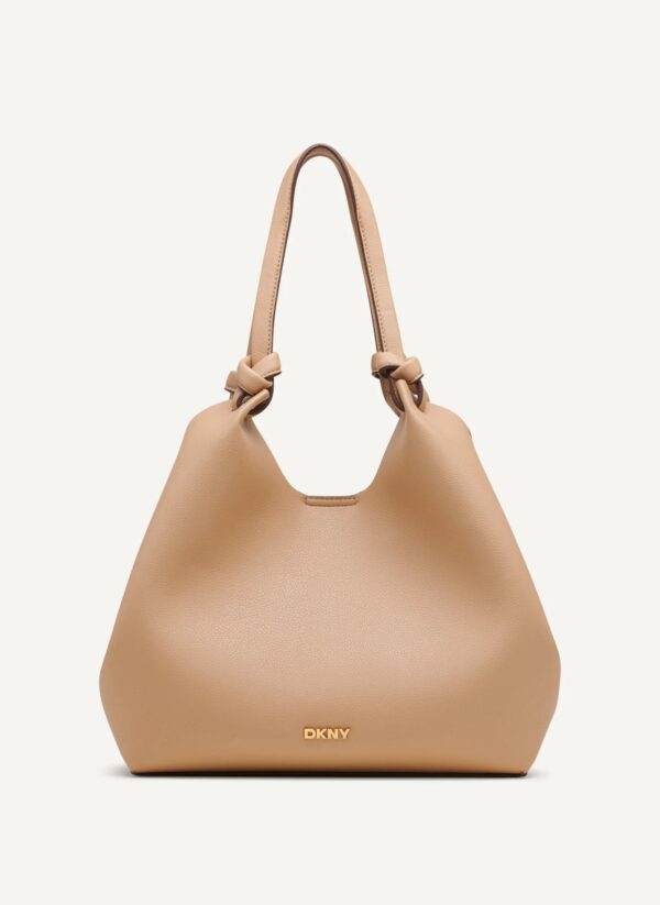 DKNY Commuter Convertible Satchel & Tote in CAPPUCINO