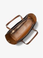 MICHAEL KORS Maisie Large Logo 3-in-1 Tote Bag in Signature Brown