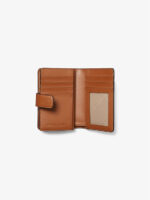 MICHAEL KORS Jet Set Travel Bifold Wallet in Signature cream