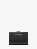 MICHAEL KORS Jet Set Travel Bifold Wallet in Black