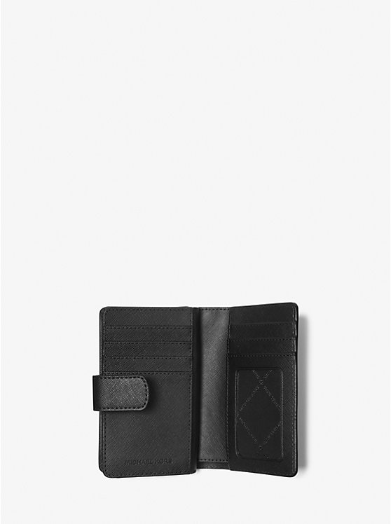 MICHAEL KORS Jet Set Travel Bifold Wallet in Black