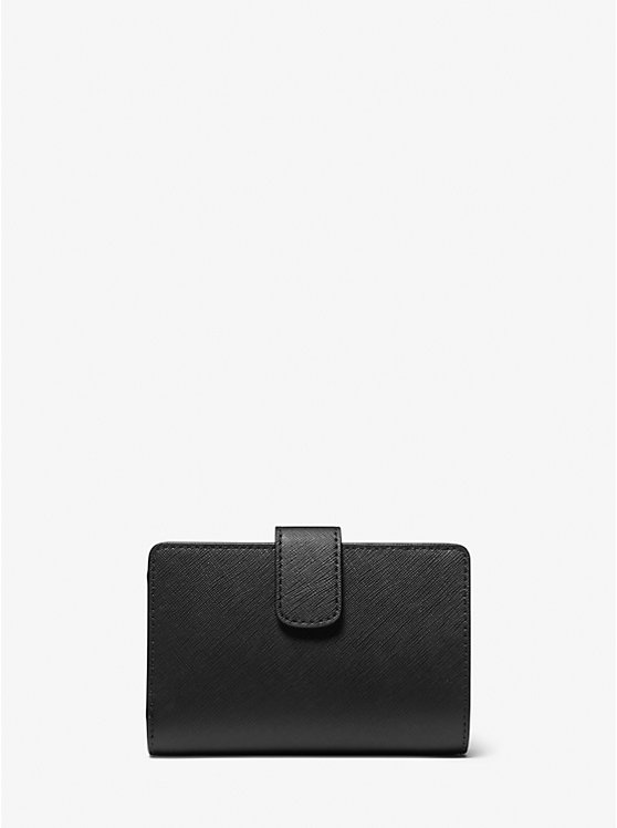 MICHAEL KORS Jet Set Travel Bifold Wallet in Black