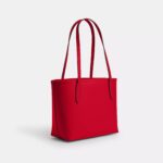 COACH Small City Tote In Red