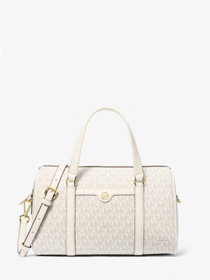 MICHAEL KORS Duffle Bag Medium In Signature Cream