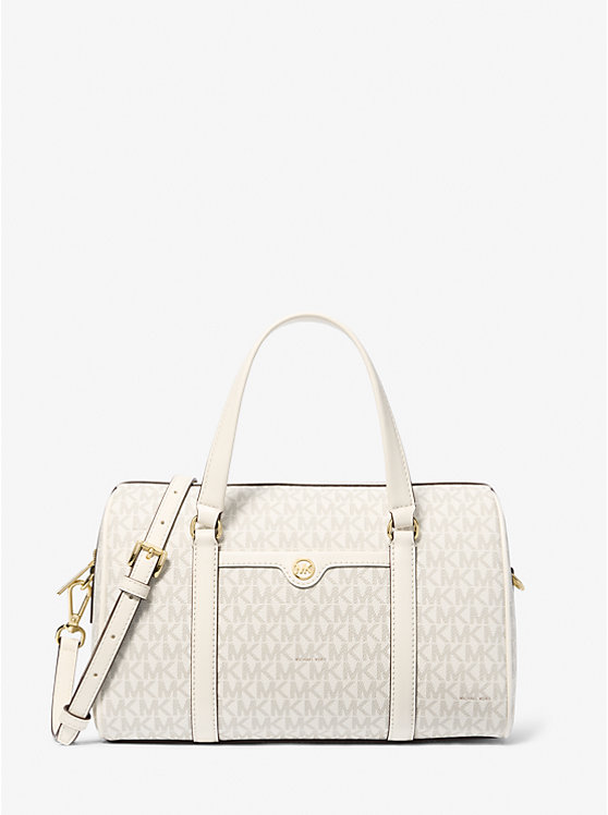 MICHAEL KORS Duffle Bag Medium In Signature Cream