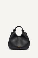 DKNY Paula Commuter SMALL CONVERTIBLE SATCHEL AND CROSSBODY BAG IN BLACK