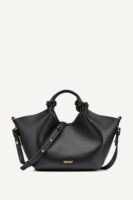 DKNY Paula Commuter SMALL CONVERTIBLE SATCHEL AND CROSSBODY BAG IN BLACK