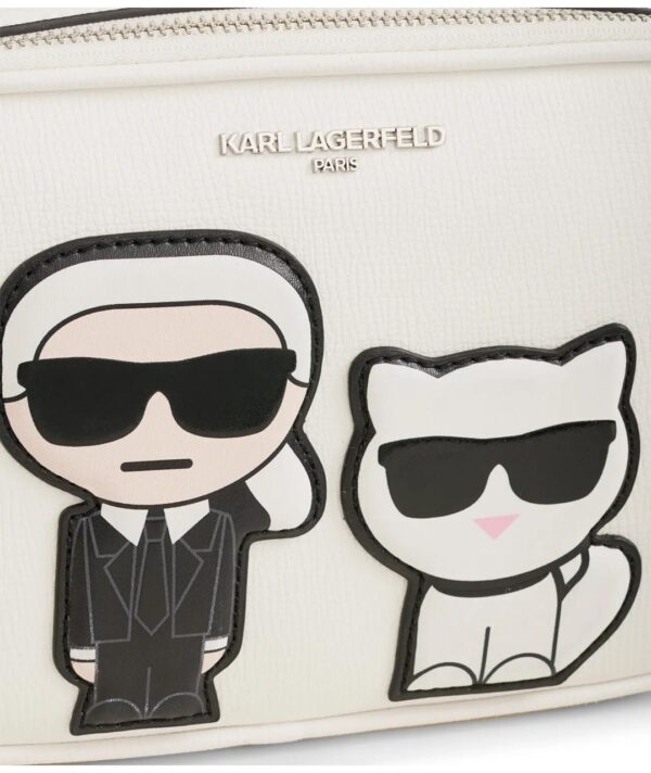 KARL LAGERFELD Bag Maybelle Duo Crossbody Bag in White