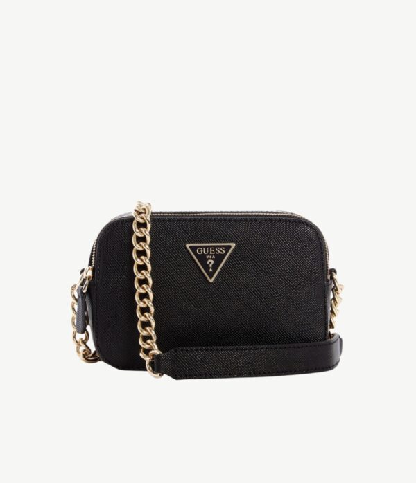 GUESS Noelle Camera Crossbody Bag in Black