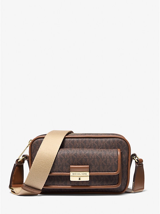 Michael Kors Bradshaw Small in Signature Brown