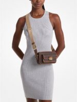 Michael Kors Bradshaw Small in Signature Brown