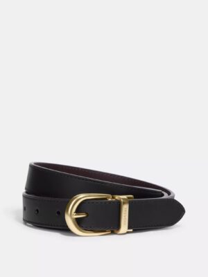 COACH Belt Reversible Cut To Size in Black