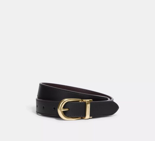 COACH Belt Reversible Cut To Size in Black