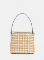 GUESS Raffia Bucket Bag