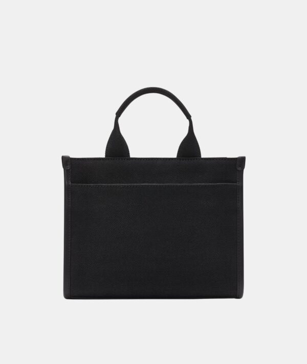 KARL LAGERFELD Kristina Small Satchel & Crossbody bag With Karl Choupette Pin in Canvas Black