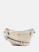 GUESS Amorette Shoulder & Clutch Bag in Beige