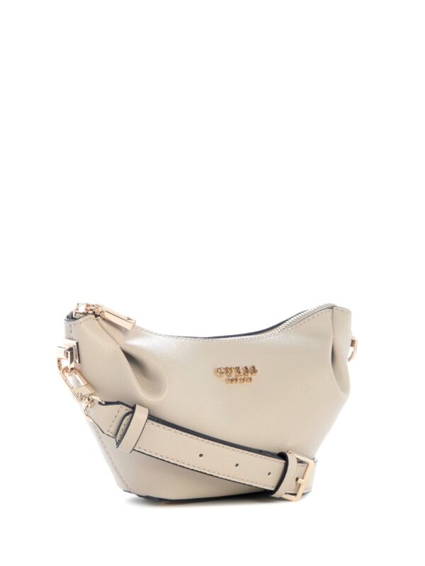 GUESS Amorette Shoulder & Clutch Bag in Beige