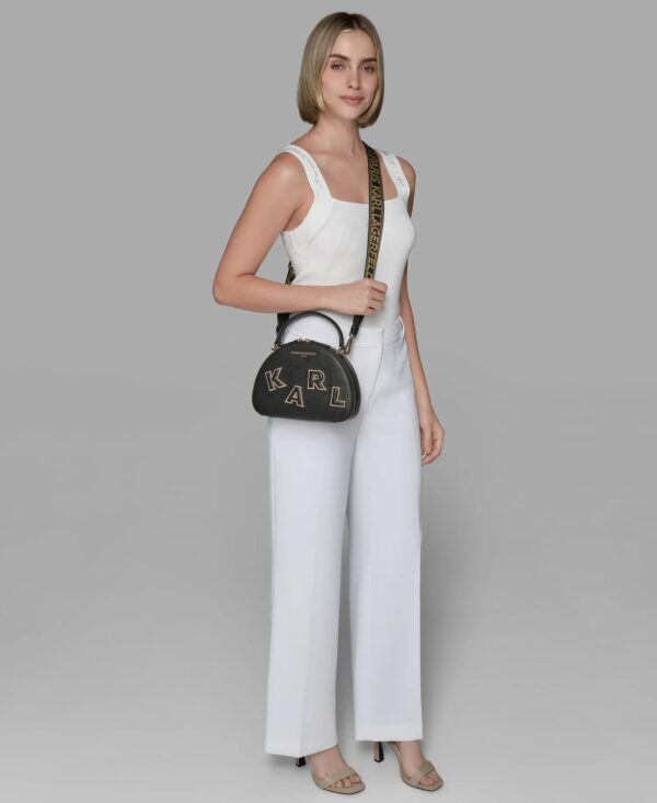 KARL LAGERFELD Bellamy Amour Crossbody With Kate Pins Bag in Black