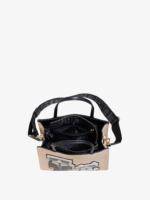 KARL LAGERFELD Maybelle Satchel Duo L in Beige
