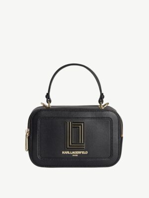 KARL LAGERFELD Simone Camera Bag in Black