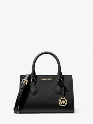 MICHAEL KORS Small Sheila Top Handle & Crossbody Bag in Black
