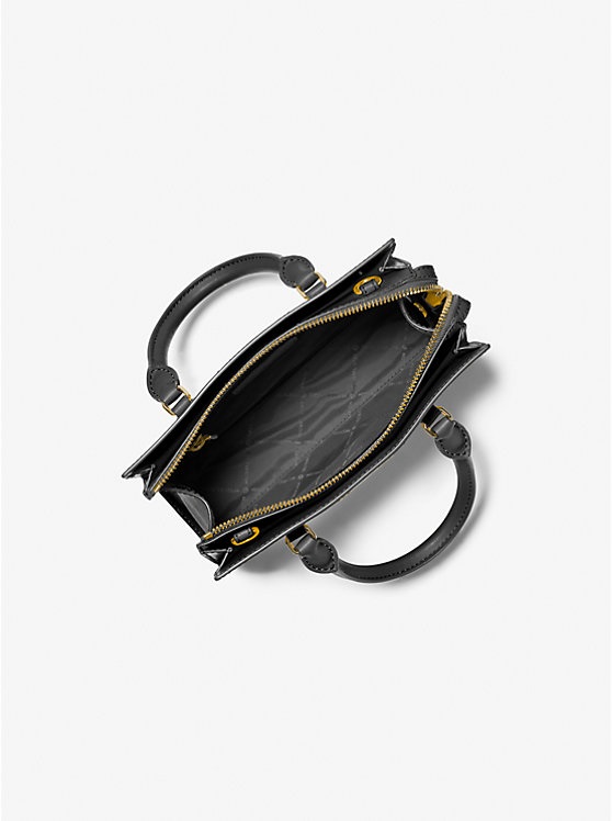 MICHAEL KORS Small Sheila Top Handle & Crossbody Bag in Black