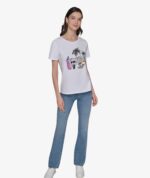 karl lagerfeld summer life tee white tshirt