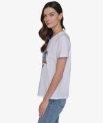 karl lagerfeld summer life tee white tshirt