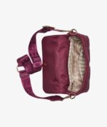 KARL LAGERFELD Voyage Logo Crossbody in Aged Wine