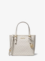 MICHAEL KORS Jet Set Mini Tote Bag In Signature Cream