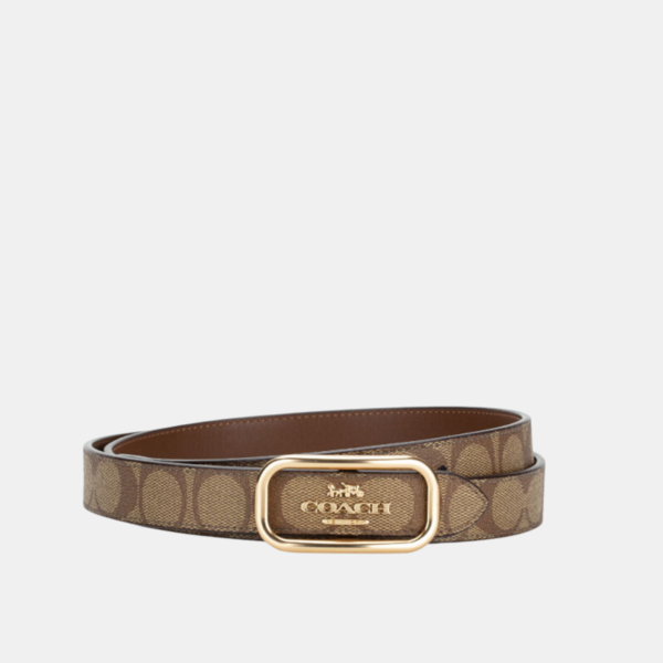 COACH Morgan Belt in signature beige