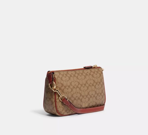 COACH Nolita Bag in Signature Canvas Dark Beige