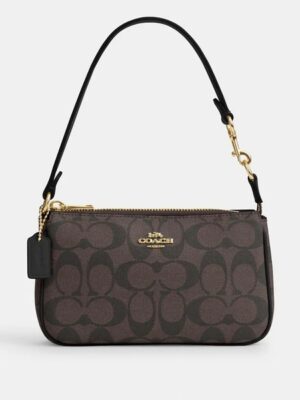 COACH Nolita Bag in Signature Canvas Brown/Black