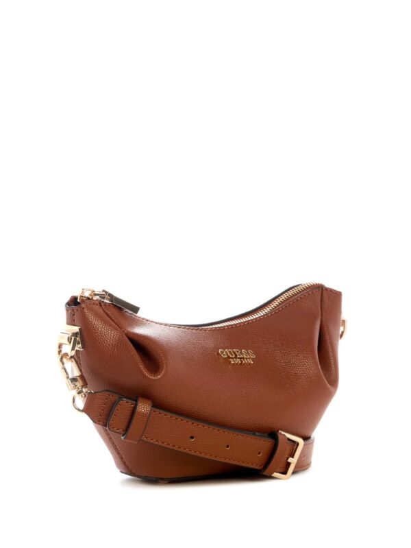 GUESS Amorette Shoulder & Clutch Bag in Brown