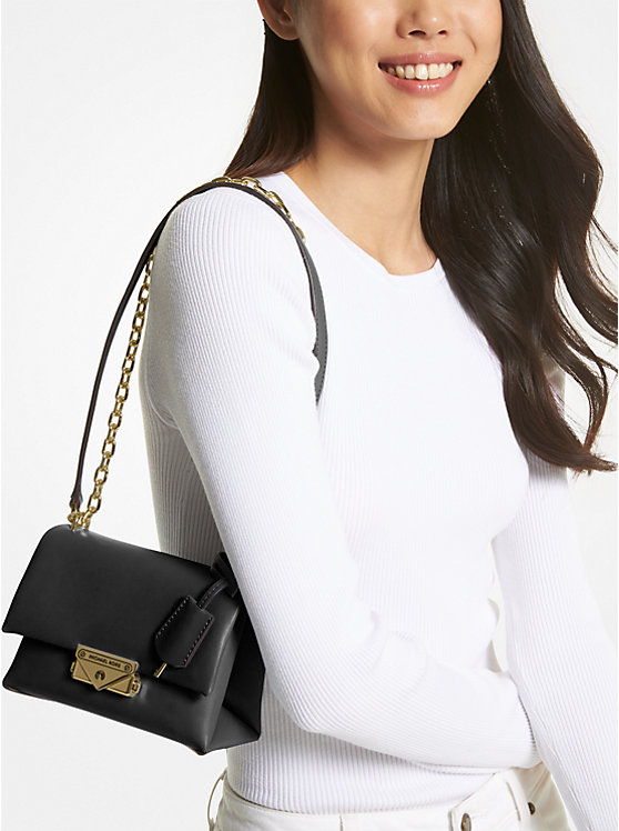 MICHAEL KORS Cece Small Shoulder Bag in Black