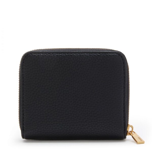 GUESS Laryn Black Zip Wallet in Black