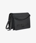 KARL LAGERFELD Lourdes Crossbody in Full Black