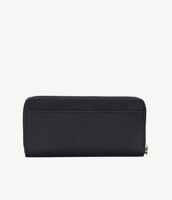 Karl Lagerfeld Paris Leather Wallet in Black