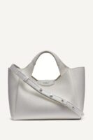 DKNY Small Willa Satchel & crossbody Bag in Snow White