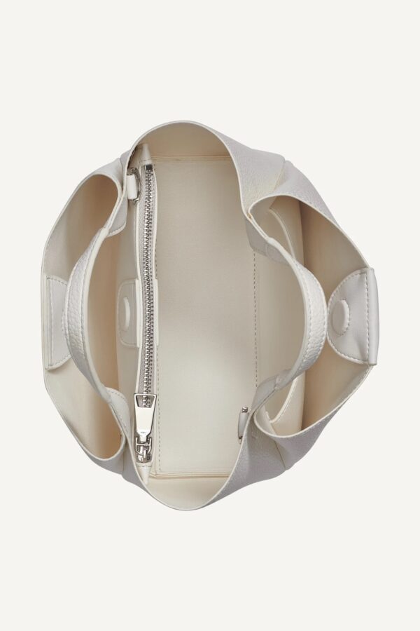 DKNY Small Willa Satchel & crossbody Bag in Snow White