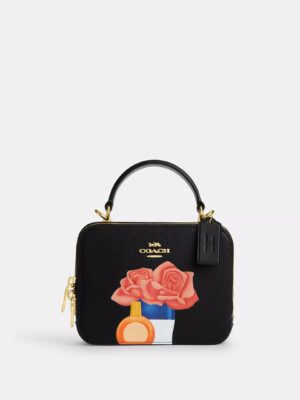 COACH X Tom Wesselmann Box Crossbody Bag in Black