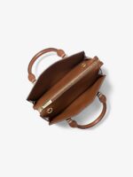 MICHAEL KORS Sheila Top Handle & Crossbody Bag in Signature Brown