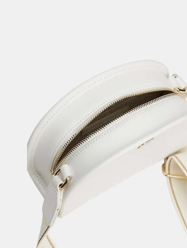 TOMMY HILFIGER Half Moon Camera Bag in White