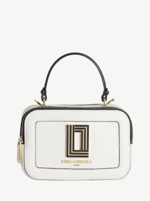 KARL LAGERFELD Simone Camera Bag In White