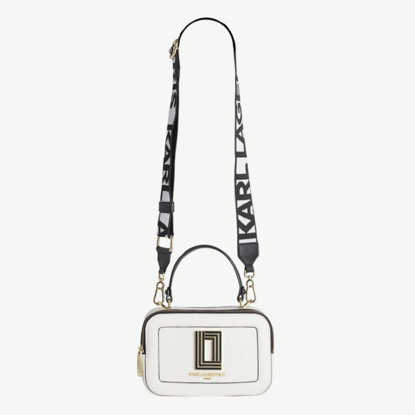 KARL LAGERFELD Simone Camera Bag In White