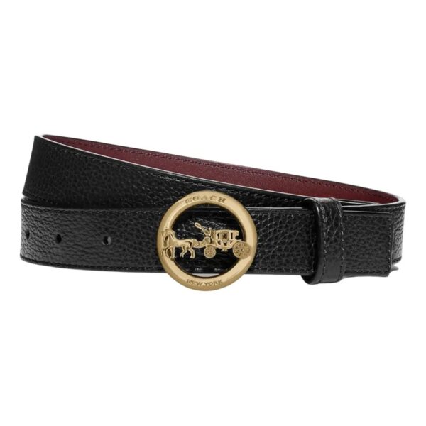 COACH Belt Carriage Black